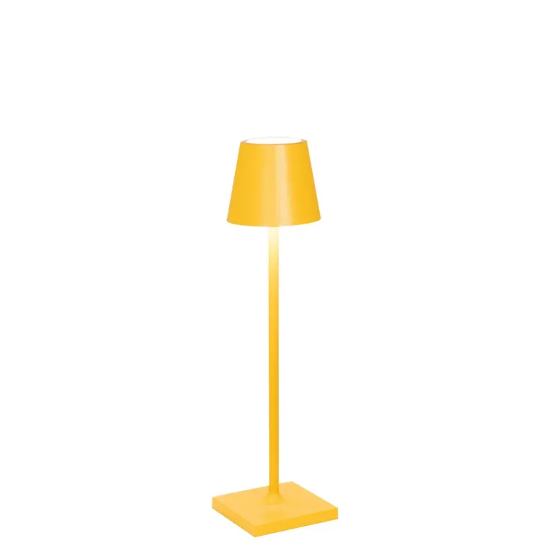 7x27 cm - Zafferano Poldina Micro Lampada Da Tavolo Dimmerabile