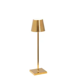 7x27 cm - Zafferano Poldina Micro Lampada Da Tavolo Dimmerabile