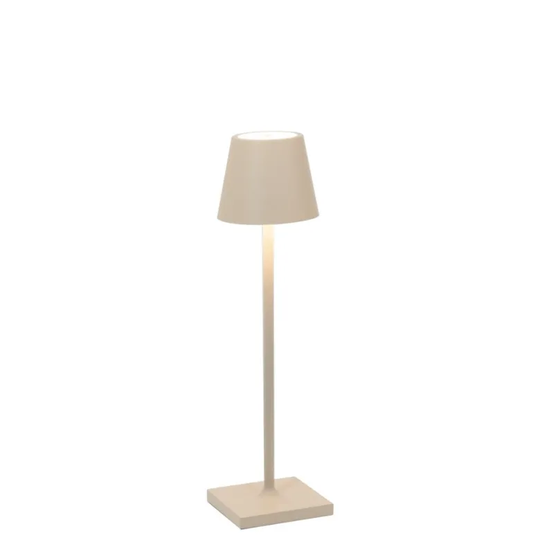 7x27 cm - Zafferano Poldina Micro Lampada Da Tavolo Dimmerabile