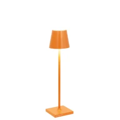 7x27 cm - Zafferano Poldina Micro Lampada Da Tavolo Dimmerabile