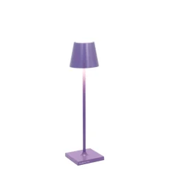 7x27 cm - Zafferano Poldina Micro Lampada Da Tavolo Dimmerabile