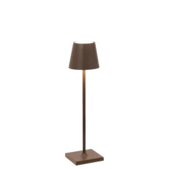 7x27 cm - Zafferano Poldina Micro Lampada Da Tavolo Dimmerabile
