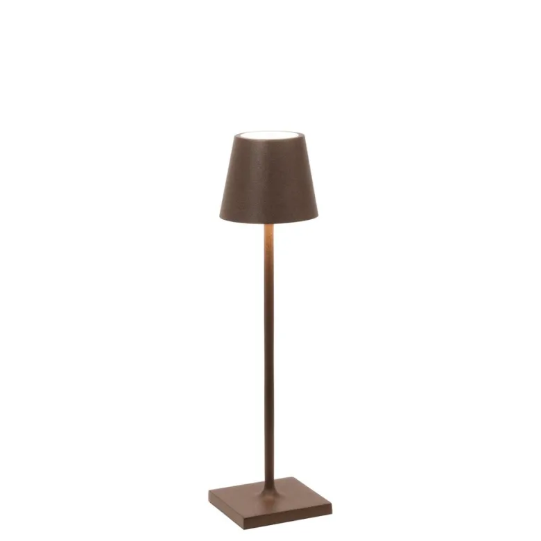 7x27 cm - Zafferano Poldina Micro Lampada Da Tavolo Dimmerabile