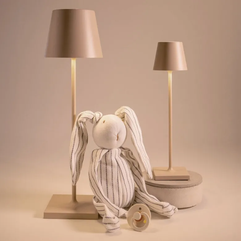 7x27 cm - Zafferano Poldina Micro Lampada Da Tavolo Dimmerabile