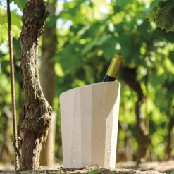 Ø 16.3 x H 23 cm - Italesse Kodama Secchiello Champagne Per 1 Bottiglia In EcoRec
