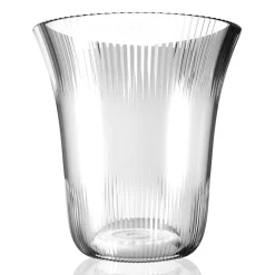 Ø 22.7 x H 24 cm - Italesse Plaza Champagne Bucket For 1 Bottle In Acrylic With Led Base