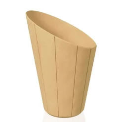 Ø 20.4 x H 31.5 cm - Italesse Timber Secchiello Champagne Per 1 Bottiglia In EcoRec