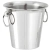 Ø 12.5 x H 13 cm - Paderno Stainless Steel Ice Bucket With Handles