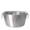 Ø37 x H.19 cm - Portofino Double Wall Spumantiera Portabottiglie In Acciaio Satinato