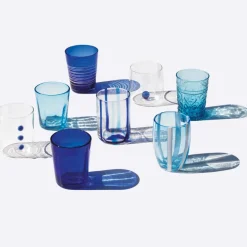 Zafferano Melting Pot Bicchiere Acqua in Vetro - Set 6 Pezzi