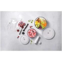 Zwilling Fresh & Save Kit Sottovuoto Con Contenitori In Vetro e Pompetta Per Sottovuoto - Set 9 Pz