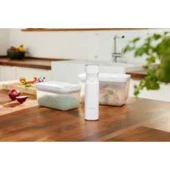 Zwilling Fresh & Save Kit Sottovuoto Con Contenitori In Plastica e Pompetta Per Sottovuoto - Set 7 Pz