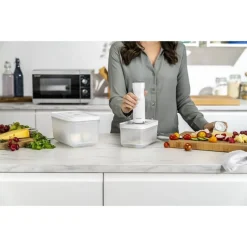 Zwilling Fresh & Save Kit Sottovuoto Con Contenitori In Plastica e Pompetta Per Sottovuoto - Set 7 Pz