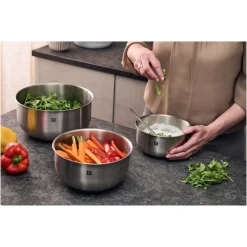 Zwilling Fresh & Save Prep Set Ciotole In Acciaio Inox 18/10 - Set 3 Pz