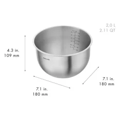 Zwilling Fresh & Save Set Ciotole In Acciaio Inox - Set 3 Pz
