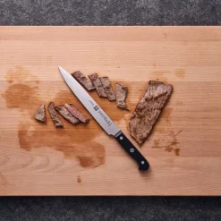 Zwilling Gourmet Coltello Carne Liscio In Acciaio Inox
