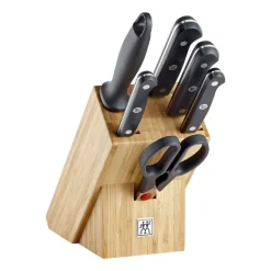 Zwilling Gourmet Set Coltelli Con Ceppo In Bambù - Set 7 Pz