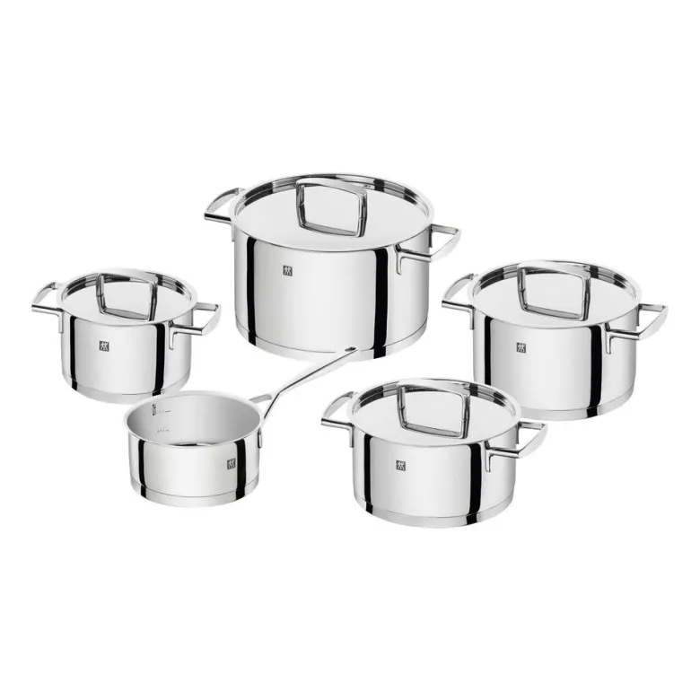 Zwilling Passion Batteria Pentole In Acciaio Inox 18/10 - Set 5 Pz