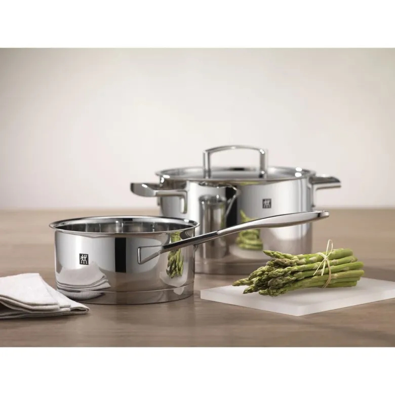 Zwilling Passion Batteria Pentole In Acciaio Inox 18/10 - Set 5 Pz