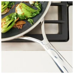 Zwilling Peak Padella Bassa Antiaderente In Acciaio Inox Con Rivestimento Ceraforce Hycoat