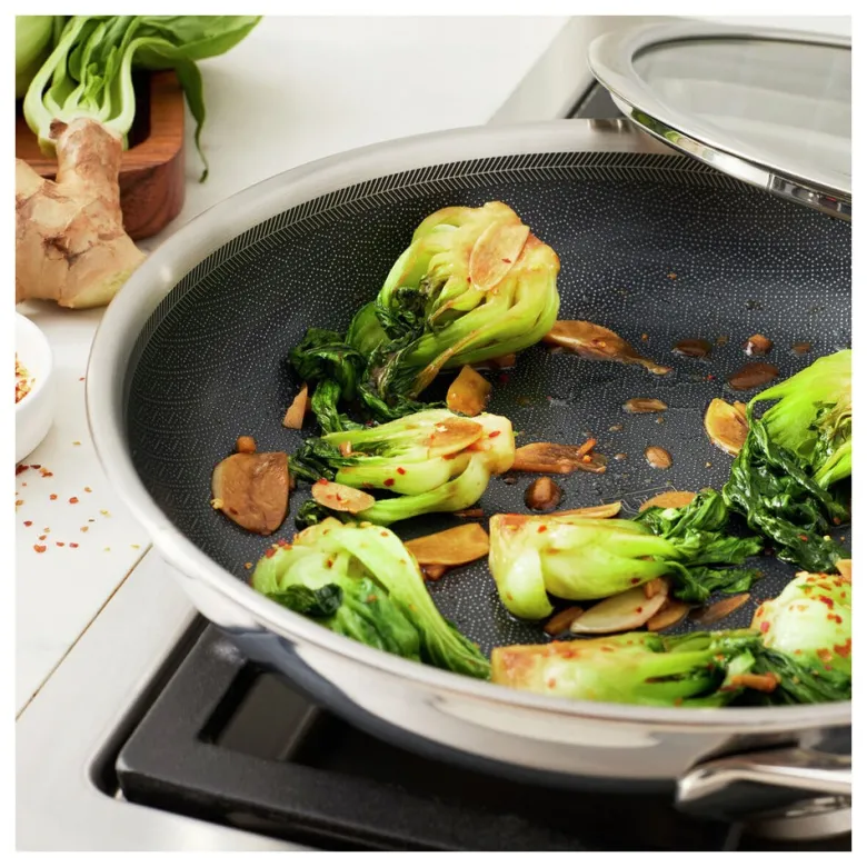 Zwilling Peak Padella Bassa Antiaderente In Acciaio Inox Con Rivestimento Ceraforce Hycoat