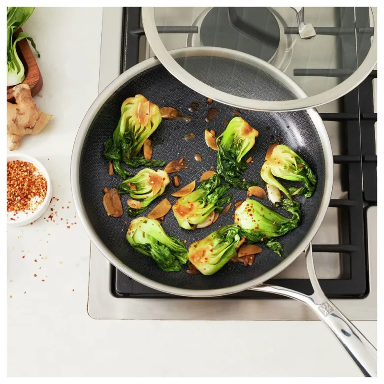 Zwilling Peak Padella Bassa Antiaderente In Acciaio Inox Con Rivestimento Ceraforce Hycoat