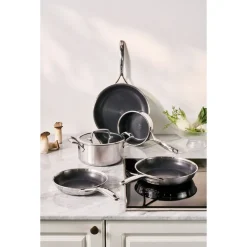 Zwilling Peak Padella Bassa Antiaderente In Acciaio Inox Con Rivestimento Ceraforce Hycoat