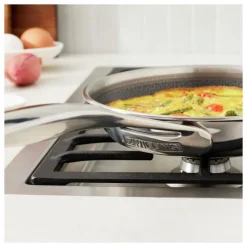 Zwilling Peak Padella Bassa Antiaderente In Acciaio Inox Con Rivestimento Ceraforce Hycoat