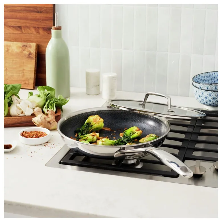 Zwilling Peak Padella Bassa Antiaderente In Acciaio Inox Con Rivestimento Ceraforce Hycoat