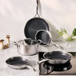 Zwilling Peak Padella Bassa Antiaderente In Acciaio Inox Con Rivestimento Ceraforce Hycoat
