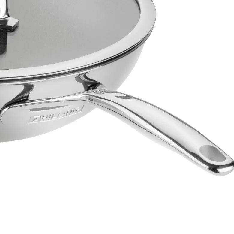 Zwilling Peak Wok Antiaderente Con Coperchio In Acciaio Inox Con Rivestimento Ceraforce Hycoat