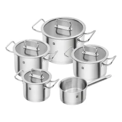 Zwilling Pro Batteria Pentole In Acciaio Inox 18/10 - Set 5 Pz