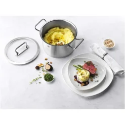 Zwilling Pro Batteria Pentole In Acciaio Inox 18/10 - Set 5 Pz