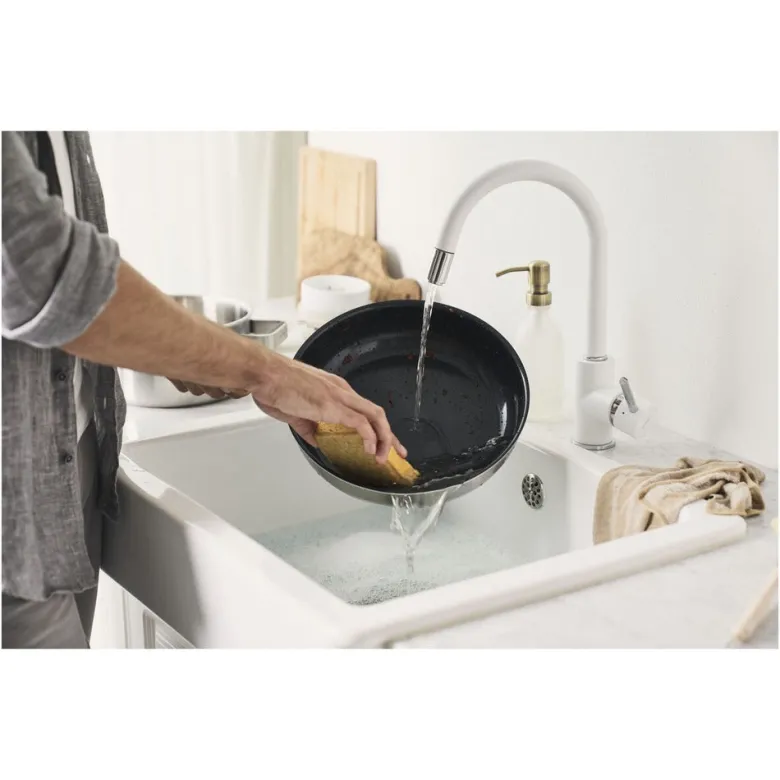 Zwilling Pure Padella Alta Antiaderente In Acciaio Inox 18/10