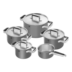 Zwilling Pure Set Pentole e Padelle In Acciaio Inox 18/10