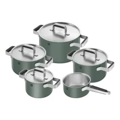 Zwilling Pure Set Pentole e Padelle In Acciaio Inox 18/10
