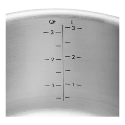Zwilling Pure Set Pentole e Padelle In Acciaio Inox 18/10