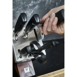 Zwilling 4 Stars Set Coltelli Con Ceppo In Frassino - Set 7 Pz