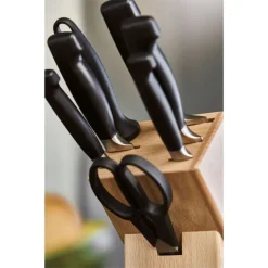 Zwilling 4 Stars Set Coltelli Con Ceppo In Acciaio Inox - Set 8 Pz