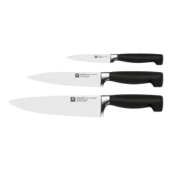 Zwilling 4 Stars Set Coltelli In Acciaio Inox - Set 3 Pz