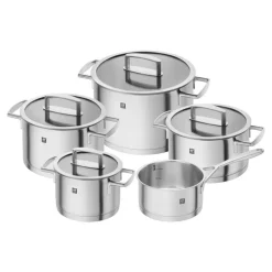 Zwilling Vitality Batteria Pentole In Acciaio Inox 18/10 - Set 5 Pz